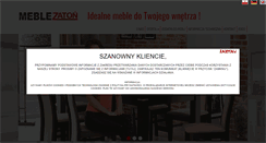 Desktop Screenshot of meblezaton.com
